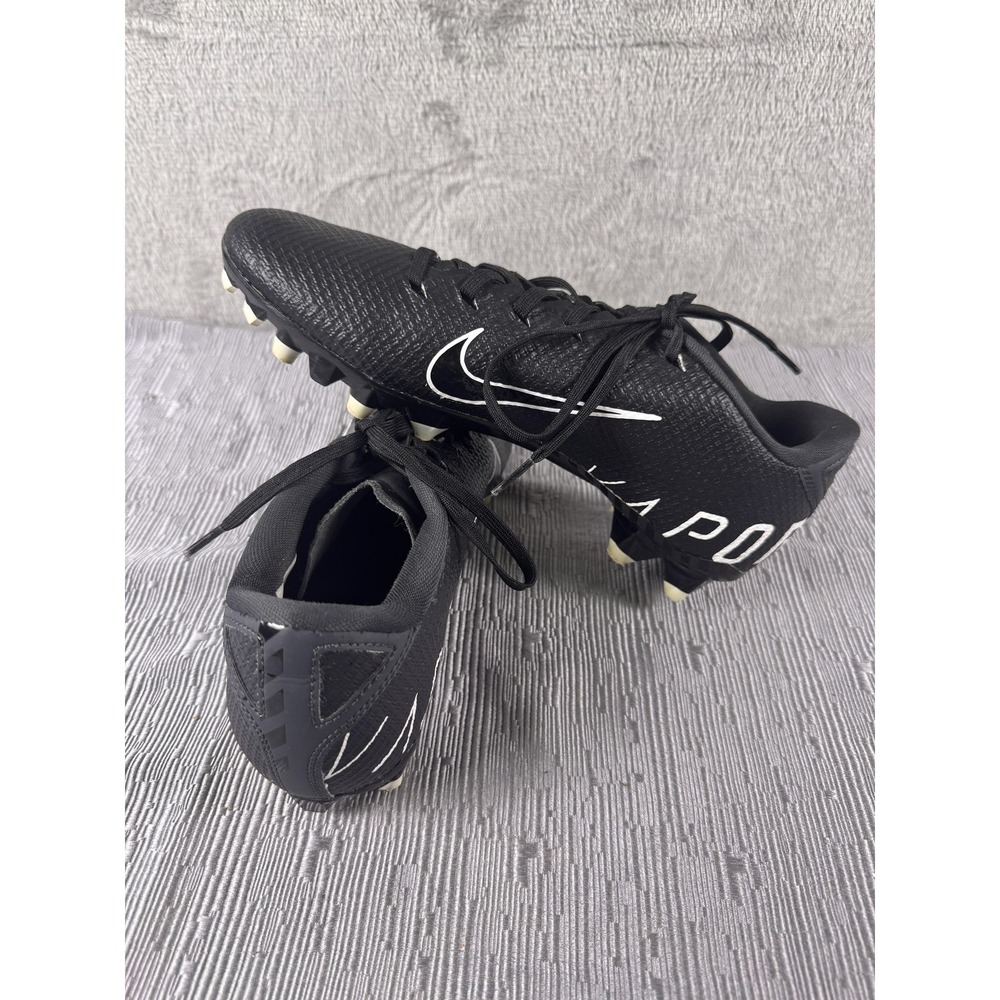 Nike Vapor Shoes Mens 7.5 Black Soccer Cleats Spikes Athletic CZ2606-001